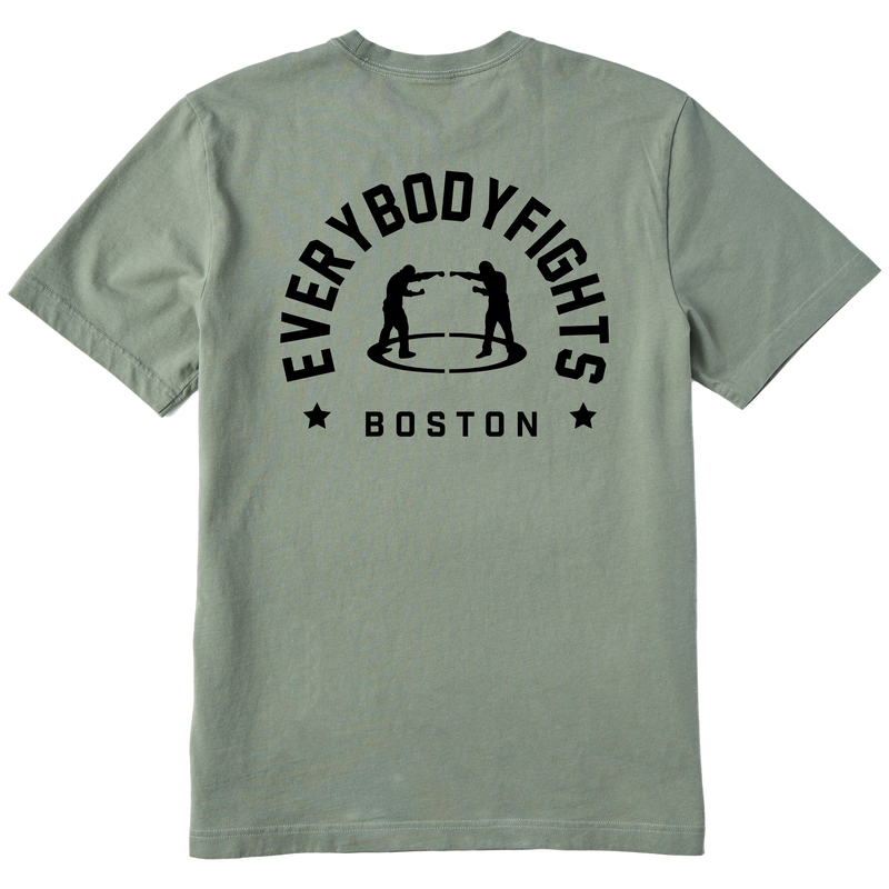 Life is Good x EverybodyFights - Tee (Men's - Boston Short Sleeve Premium Tee)