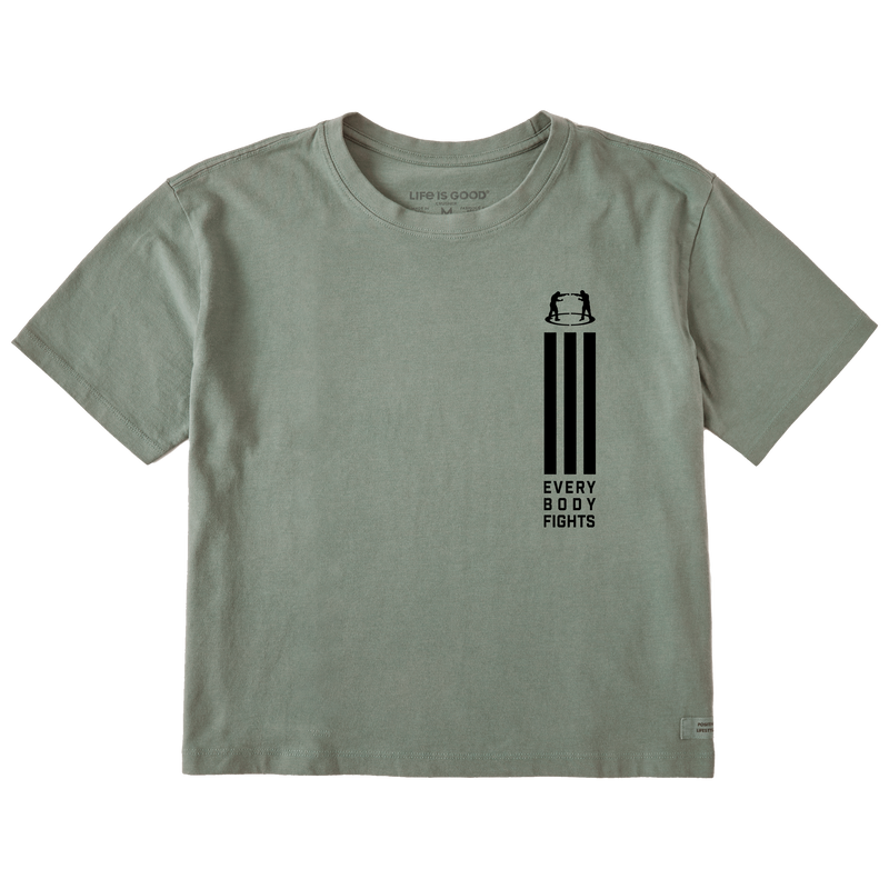 Life is Good x EverybodyFights - Tee (Women's - Boston Short Sleeve Premium Tee)
