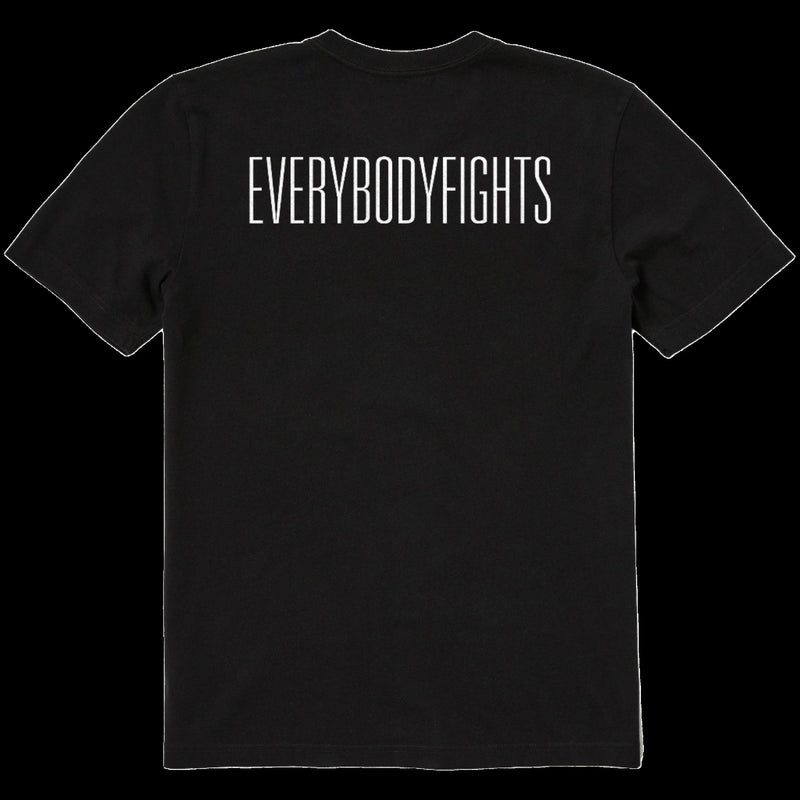 Life is Good x EverybodyFights - Tee (Mens Fighter-Love(2) Short Sleeve Premium Tee)