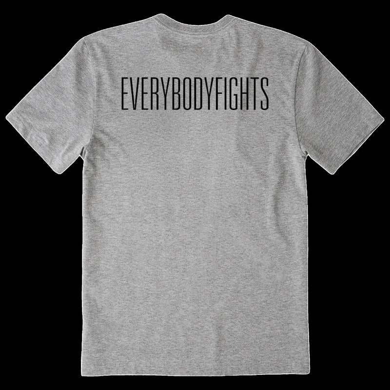 Life is Good x EverybodyFights - Tee (Men's Fighter-Love(2) Short Sleeve Premium Tee)