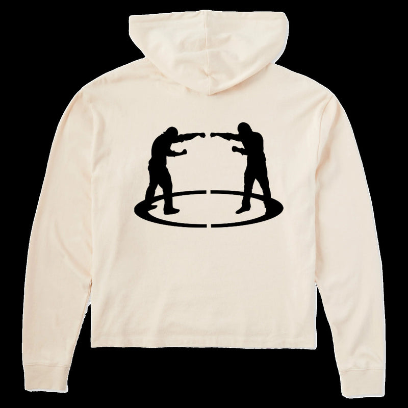 Life is Good x EverybodyFights - Hoodie ( Women's WordMark Long Sleeve Premium Hoodie)