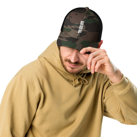 Camouflage trucker hat EBF