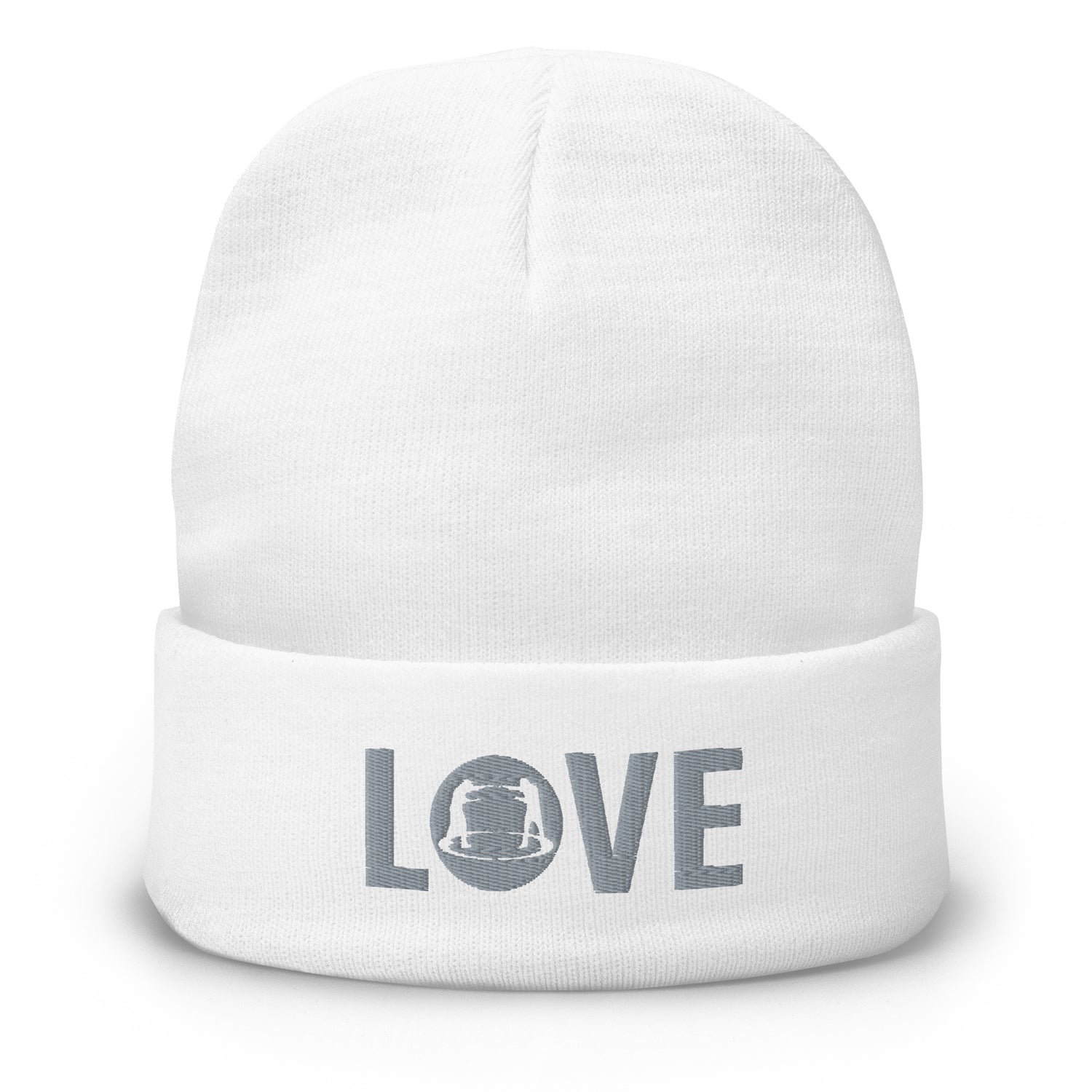Embroidered Beanie Love