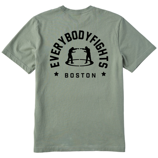 Mens EverybodyFights - Boston Short Sleeve Premium Tee