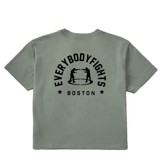 Womens EverybodyFights - Boston Short Sleeve Premium Tee