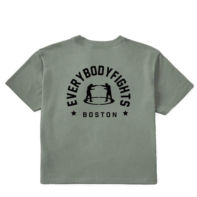 Womens EverybodyFights - Boston Short Sleeve Premium Tee