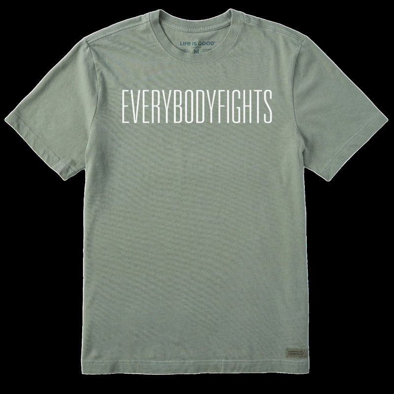 Life is Good x EverybodyFights - Tee (Men's WordMark Short Sleeve Premium Tee)