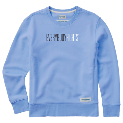 Women's EBF-WordMark Simply True Crew