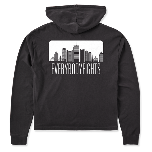 Women's EBF-SkyLine Boxy Hoodie