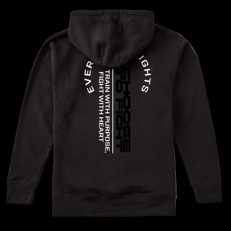 Everybody Fights Train with Purpose Hoodie