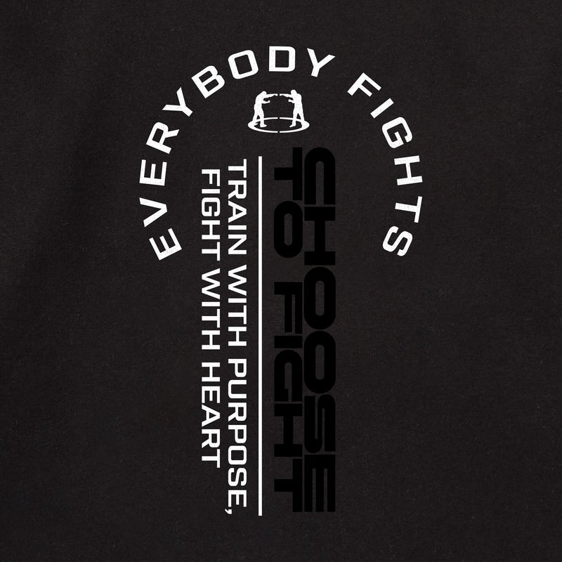 Everybody Fights Train with Purpose Hoodie
