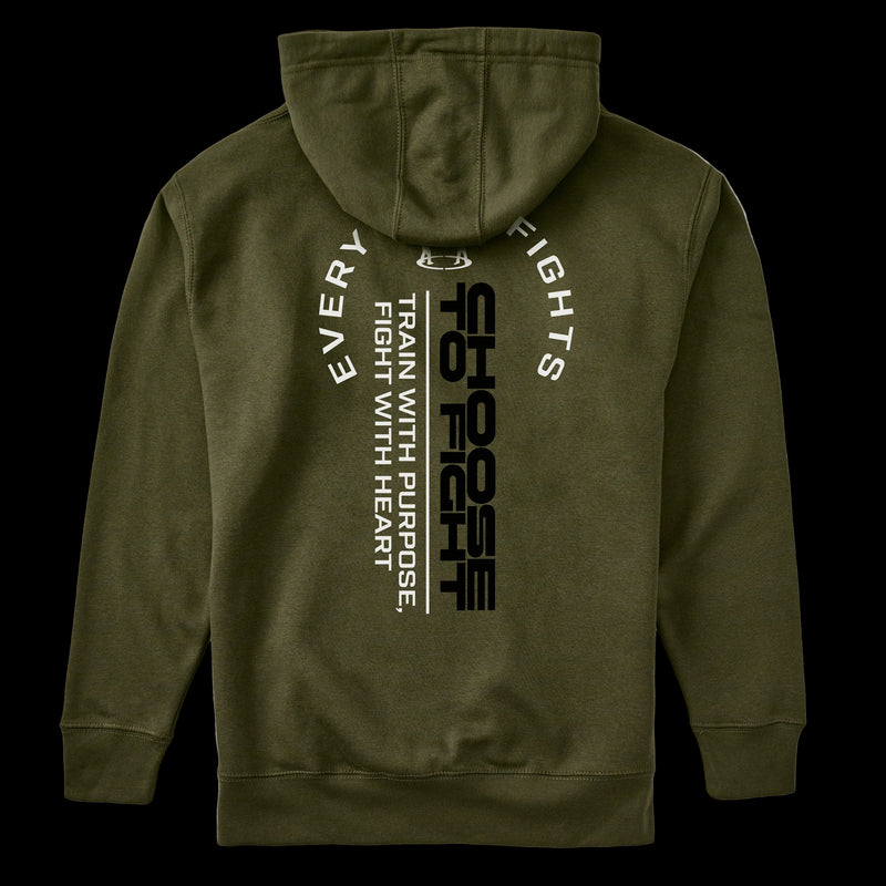 Everybody Fights Train with Purpose Hoodie