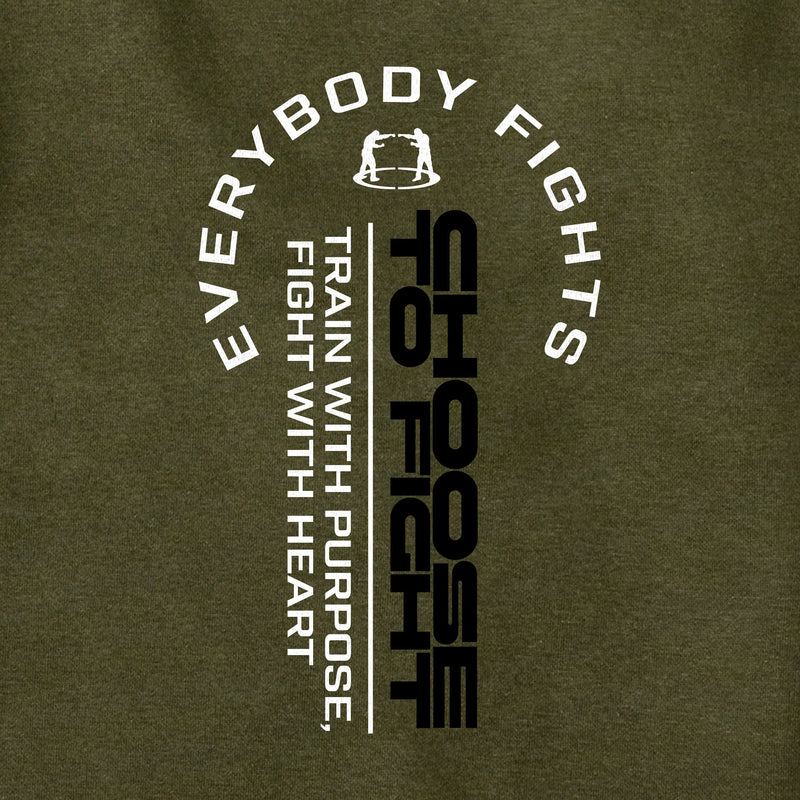 Everybody Fights Train with Purpose Hoodie