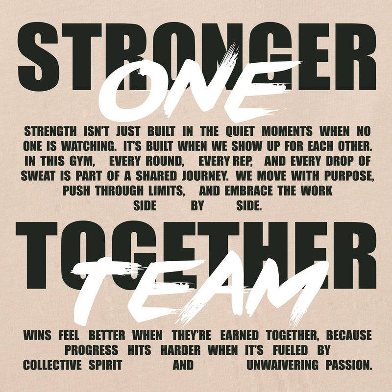 EVERYBODYFIGHTS ONE TEAM BOXY