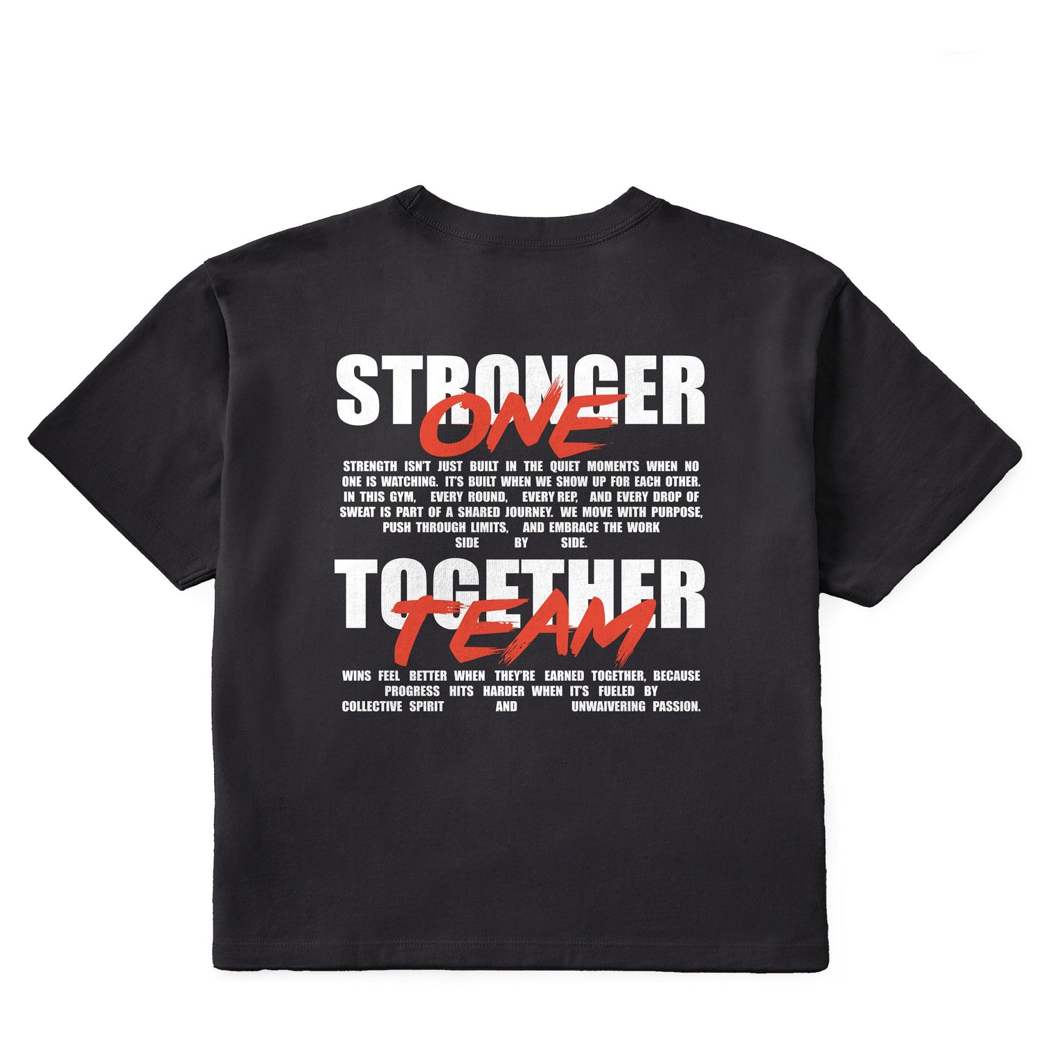 EVERYBODYFIGHTS ONE TEAM BOXY