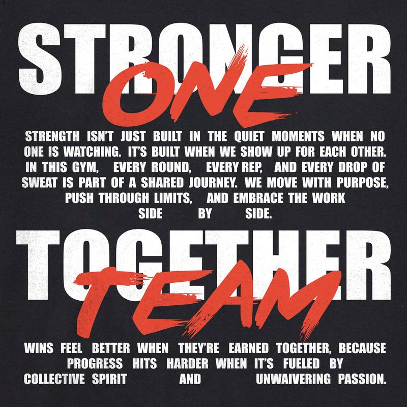 EVERYBODYFIGHTS ONE TEAM BOXY