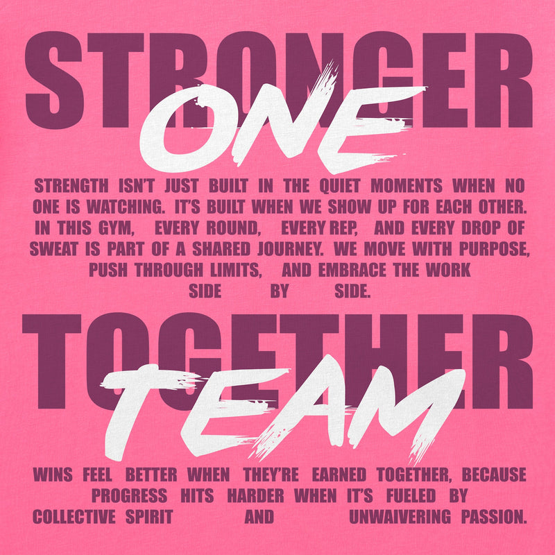 EVERYBODYFIGHTS ONE TEAM BOXY