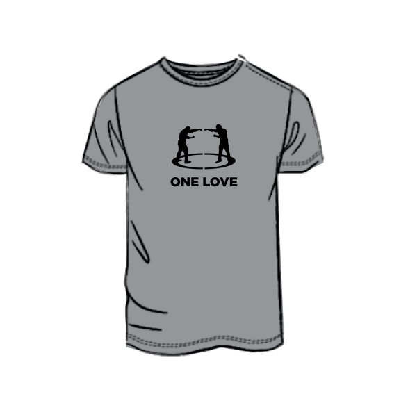 Men’s Short Sleeve - Heavyweight - One love, Everybodyfights