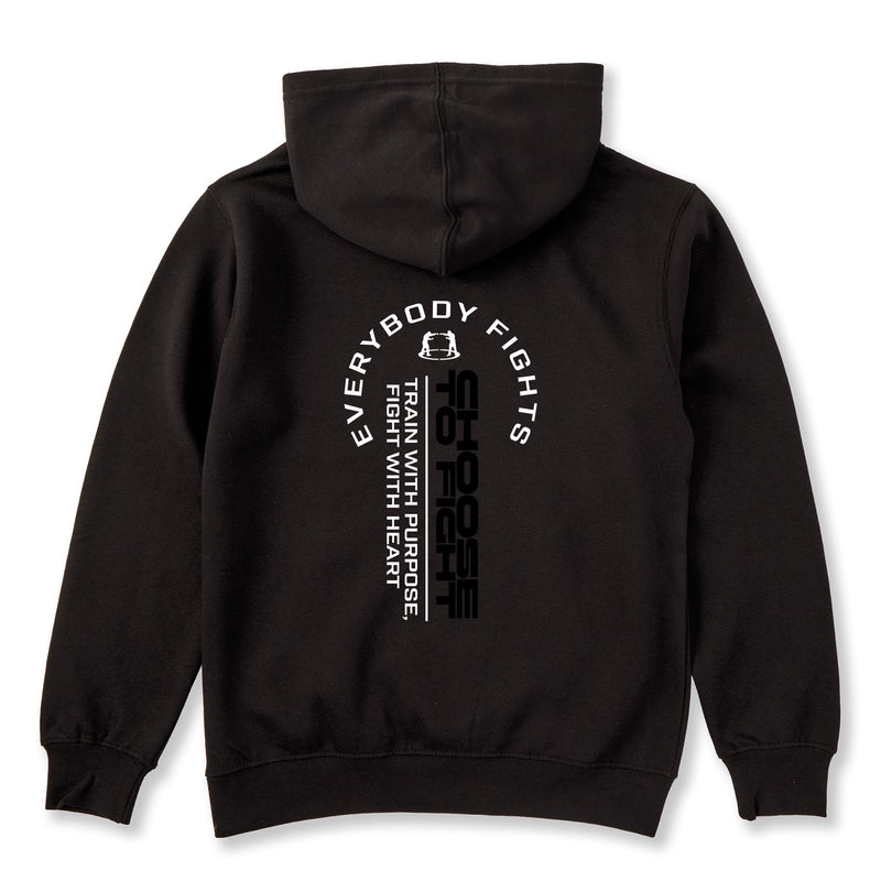 Everybody Fights Train with Purpose Hoodie