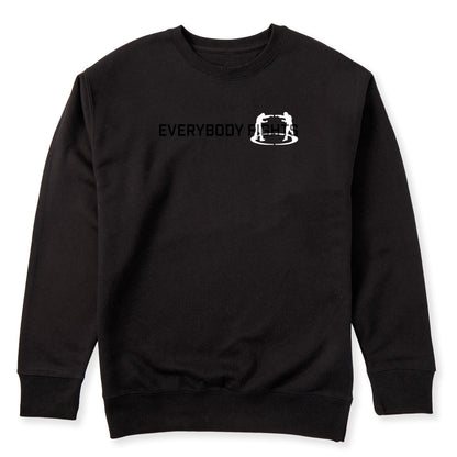 Everybody Fights Train with Purpose Crewneck