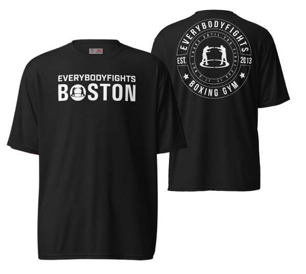 performance crew neck t-shirt BOSTON - EVERYBODYFIGHTS BOXING GYM