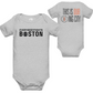 Baby short sleeve one piece BOSTON - THIS IS OUR EBF CITY