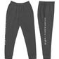 Women's Joggers EVERYBODYFIGHTS - WHITE ON GREY