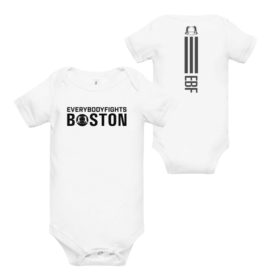 Baby short sleeve one piece BOSTON - EBF VERTICAL
