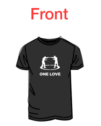 Men’s Short Sleeve - Lightweight - One love, Everybodyfights