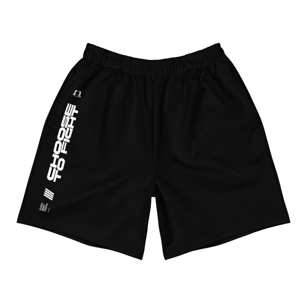Men's Recycled Athletic Shorts CHOOSE TO FIGHT