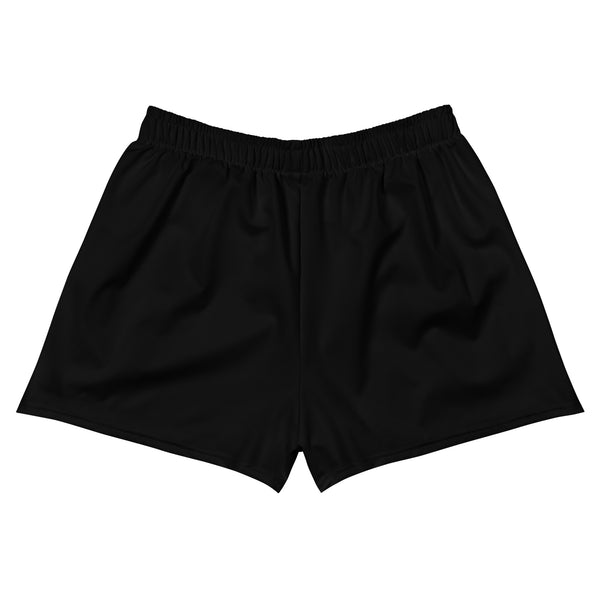 Women’s Recycled Athletic Shorts EBF black