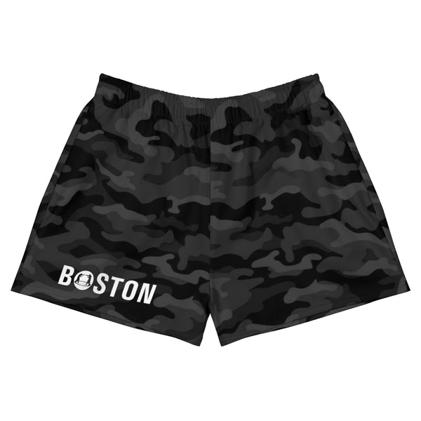 Women’s Recycled Athletic Camo Shorts BOSTON