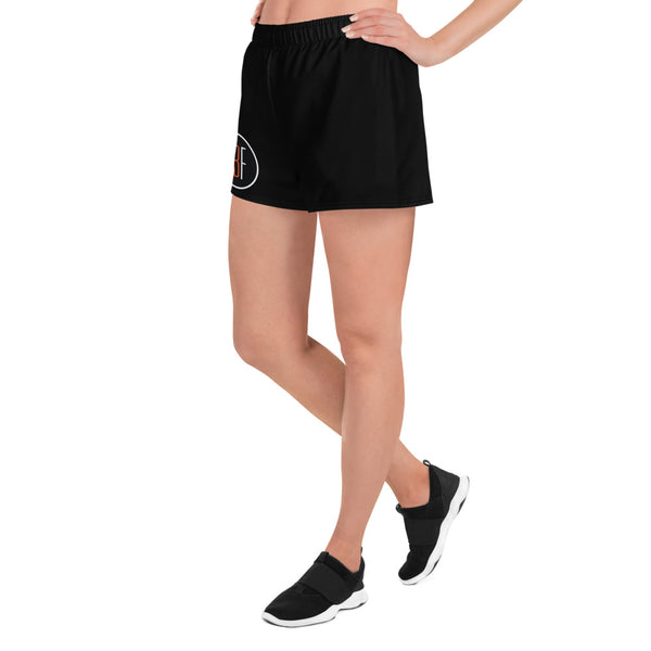 Women’s Recycled Athletic Shorts EBF black
