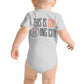 Baby short sleeve one piece BOSTON - THIS IS OUR EBF CITY