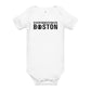 Baby short sleeve one piece BOSTON - STRONG IS BEAUTIFUL