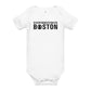 Baby short sleeve one piece BOSTON - THIS IS OUR EBF CITY