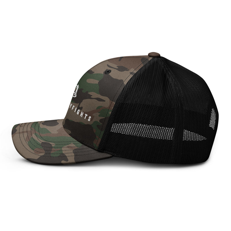 Camouflage trucker hat Everybodyfights