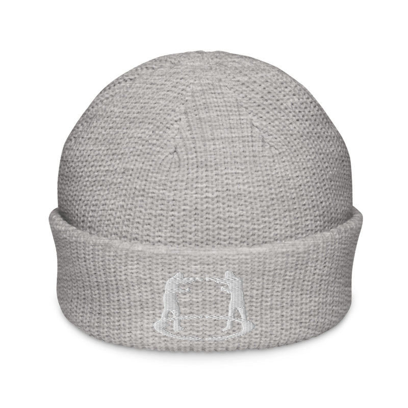 Fisherman beanie - fighter logo