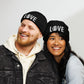 Fisherman beanie - love