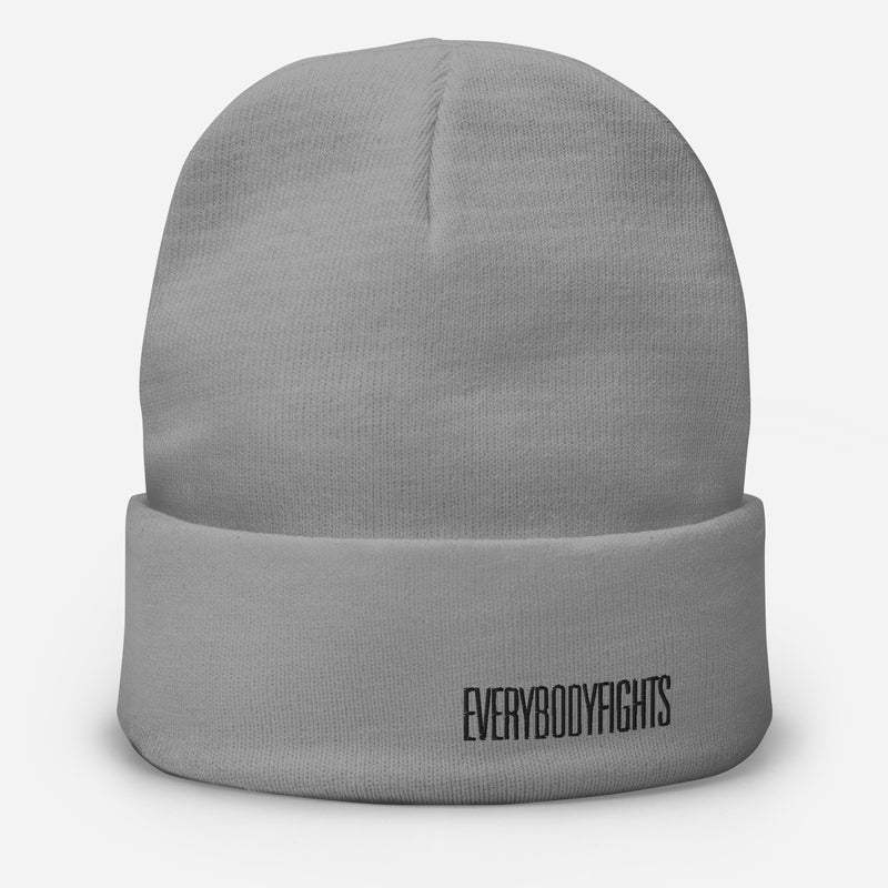 Embroidered Beanie Everybodyfights