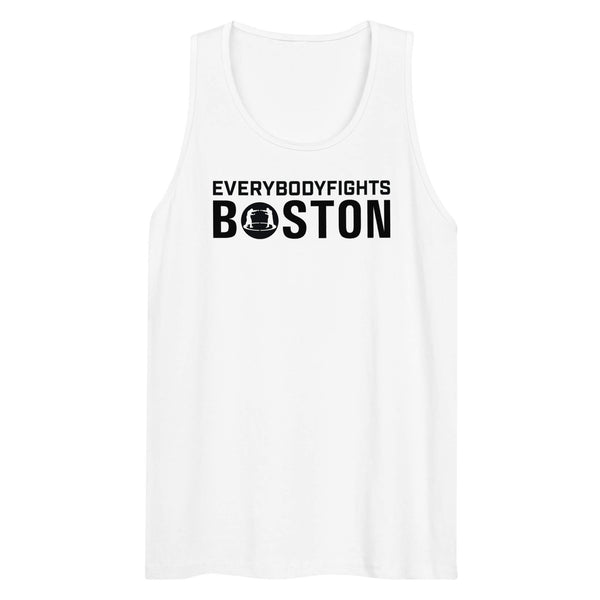 Men’s premium tank top BOSTON - THIS IS OUR EBF CITY