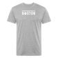 Fitted Cotton/Poly T-Shirt Boston - heather gray