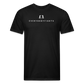 Fitted Cotton/Poly T-Shirt Everybodyfights classic - black