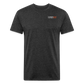 Fitted Cotton/Poly T-Shirt Everybodyfights - heather black