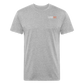 Fitted Cotton/Poly T-Shirt Everybodyfights - heather gray