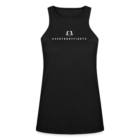 American Apparel Women’s Racerneck Tank everybodyfights classic - black