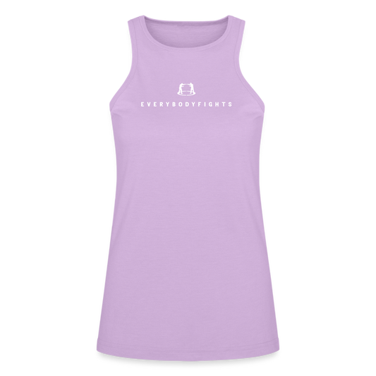 American Apparel Women’s Racerneck Tank everybodyfights classic - lilac