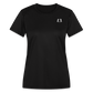 Women's Moisture Wicking Performance T-Shirt Fighter Logo - black