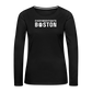 Women's Premium Long Sleeve Boston - black