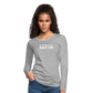 Women's Premium Long Sleeve Boston - heather gray